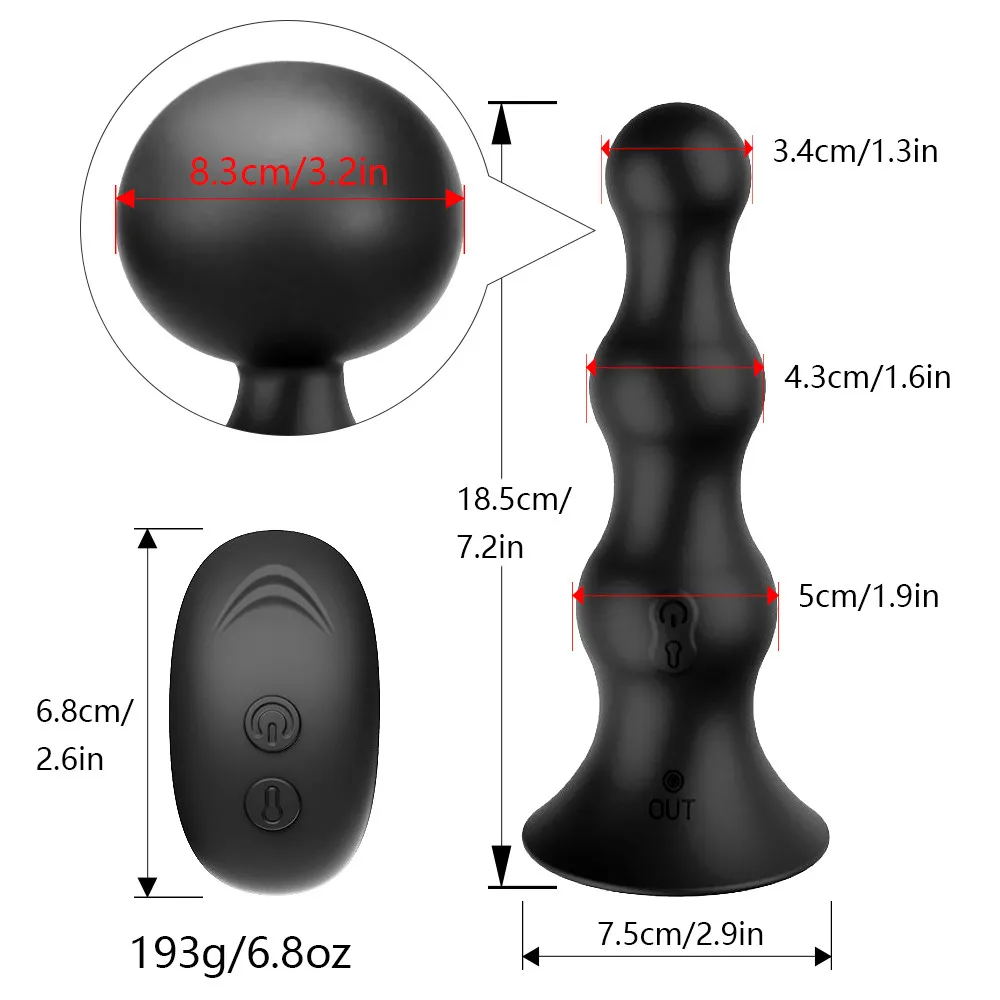 Inflatable Male Prostate Massager Inflatable Male Prostate Massager