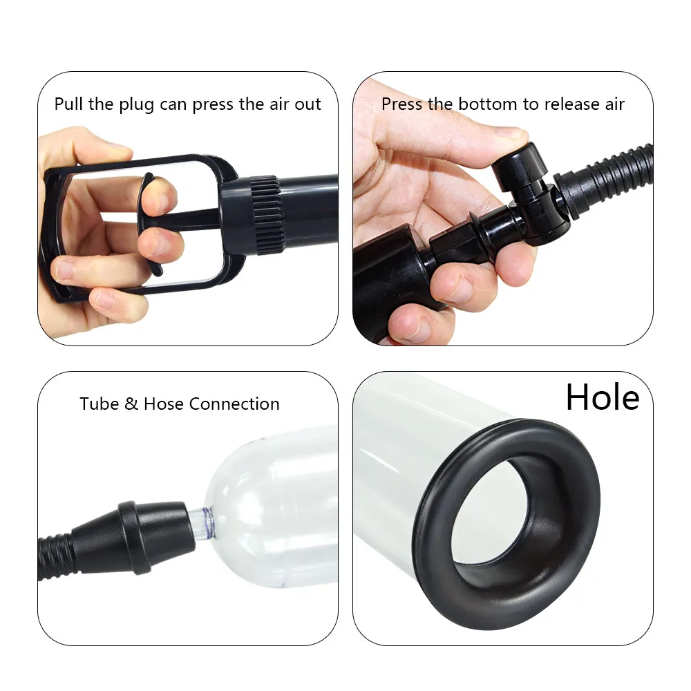 Manual Vacuum Penis Pump for Men