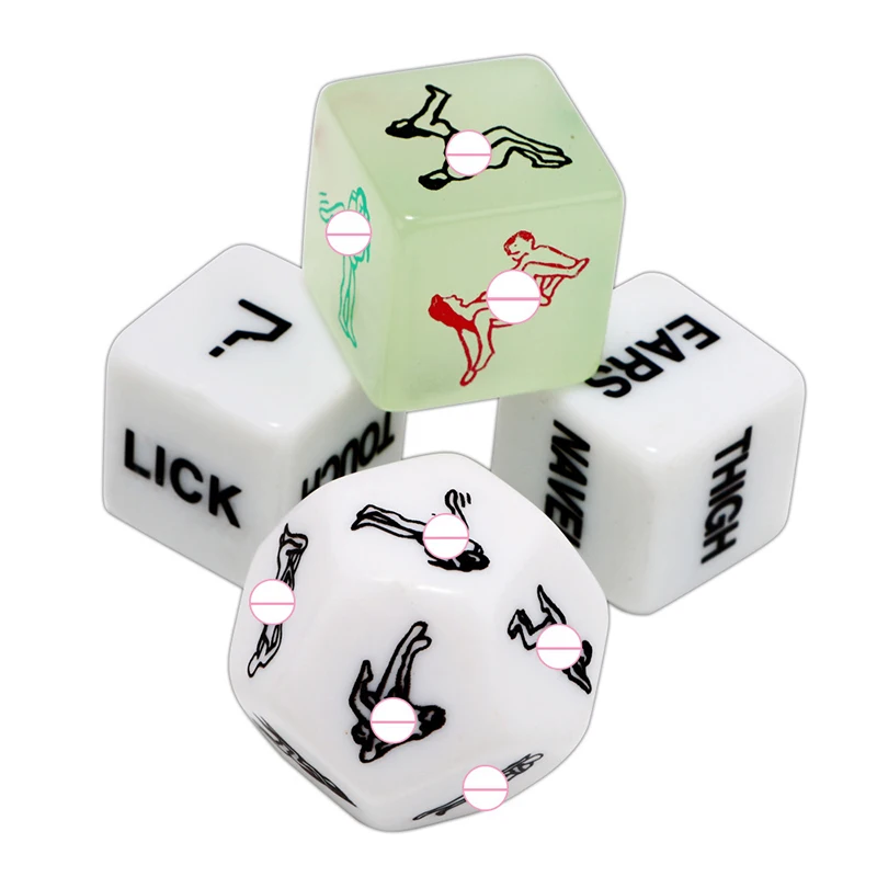 Sex Acrylic Dice Toy for Couples Sex Acrylic Dice Toy for Couples