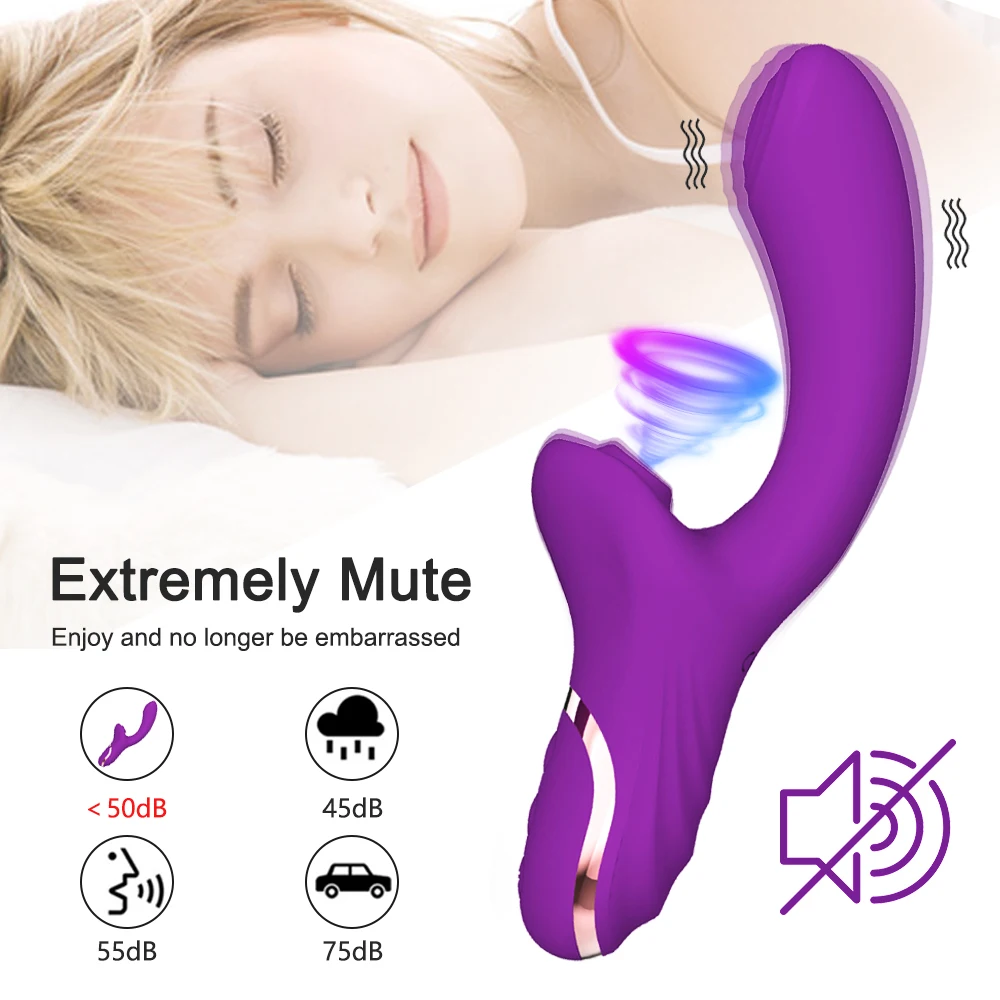 2 in 1 20 Modes Sucking Vibrator 2 in 1 20 Modes Sucking Vibrator