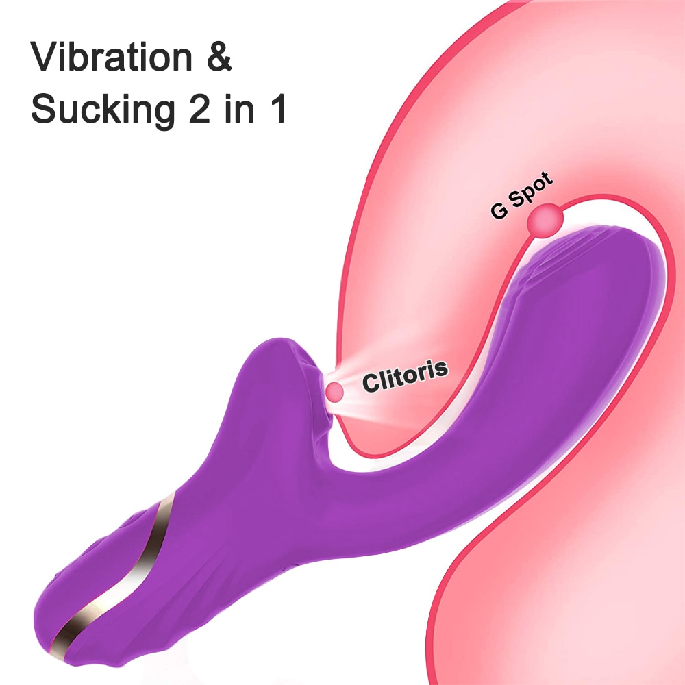 2 in 1 20 Modes Sucking Vibrator - Image 5