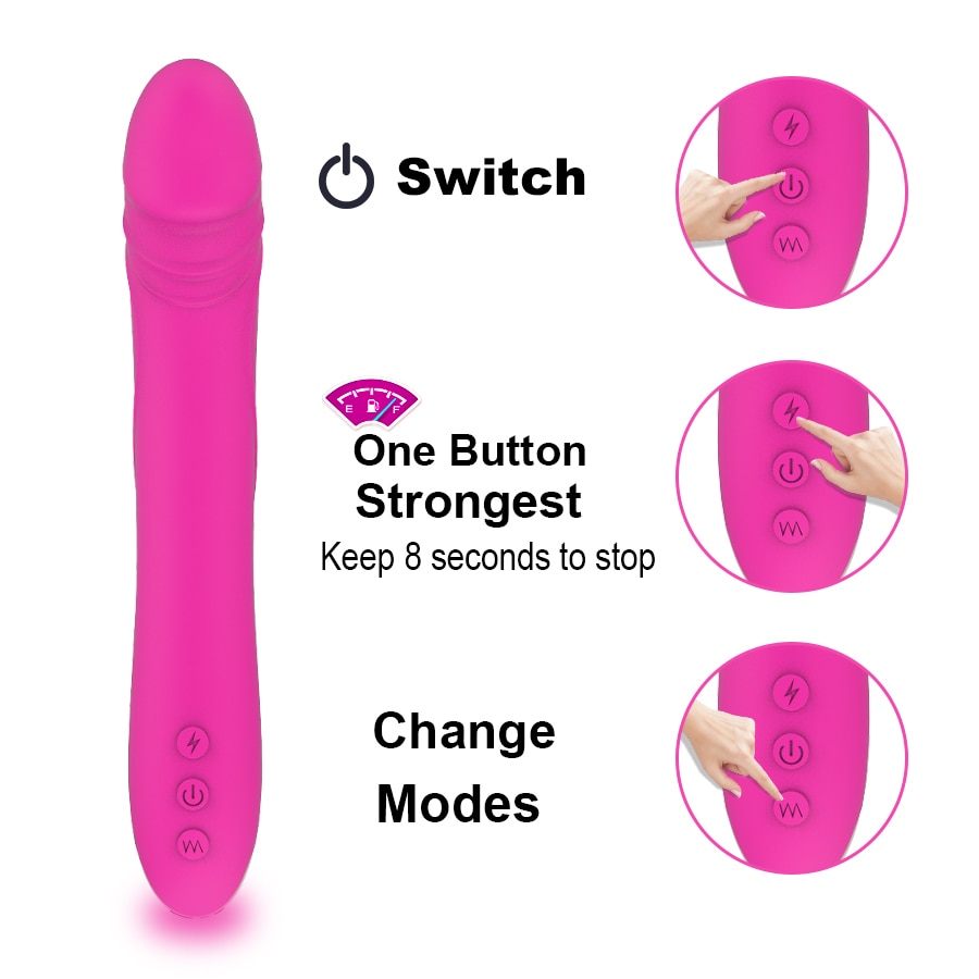 Soft Silicone 10 Modes Vibrator Soft Silicone 10 Modes Vibrator