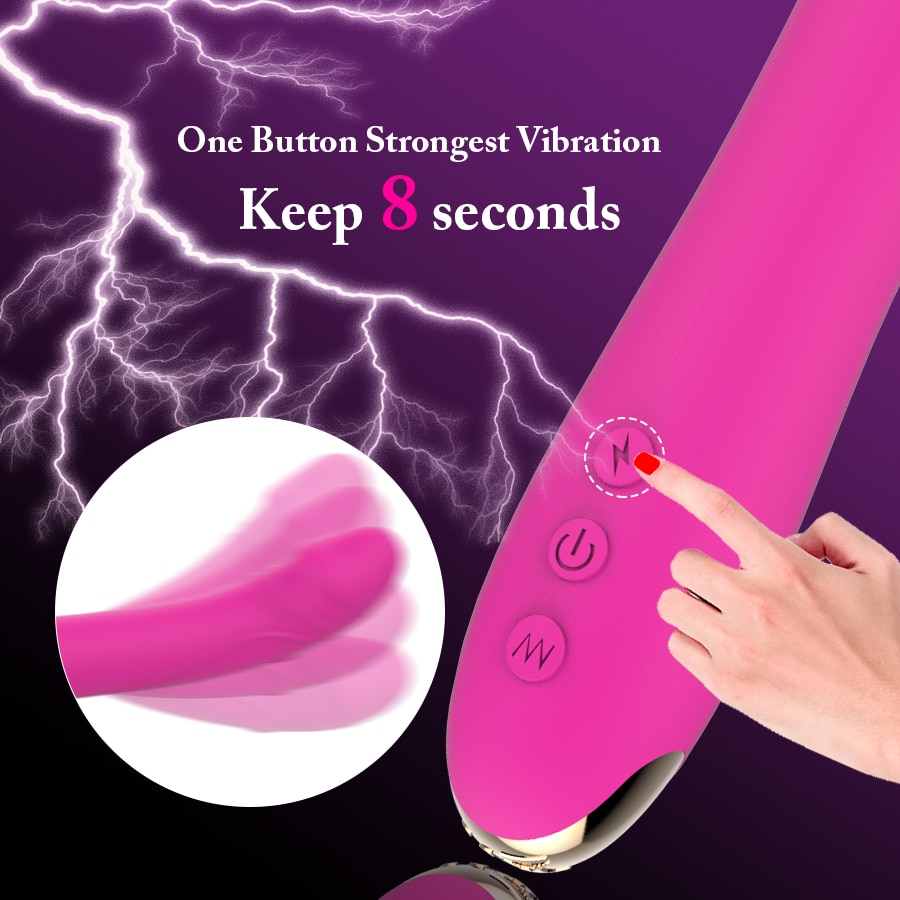 Soft Silicone 10 Modes Vibrator Soft Silicone 10 Modes Vibrator