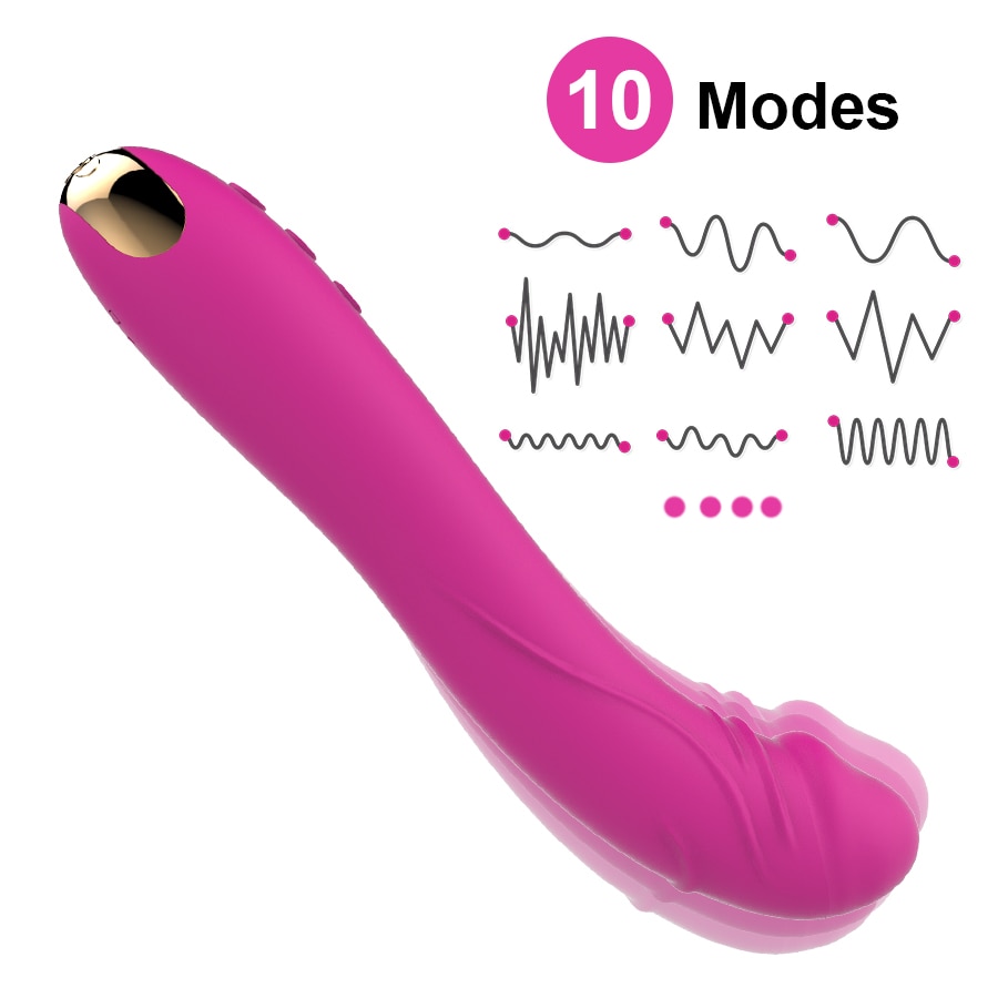 Soft Silicone 10 Modes Vibrator - Image 5