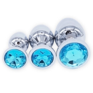 Stainless Steel Anal Plugs 3 pcs Sets